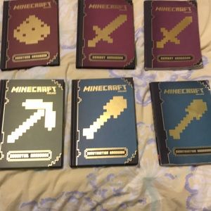 4 Hardcover Minecraft 📚 2 paperback 📚 are duplicates & will be thrown in free